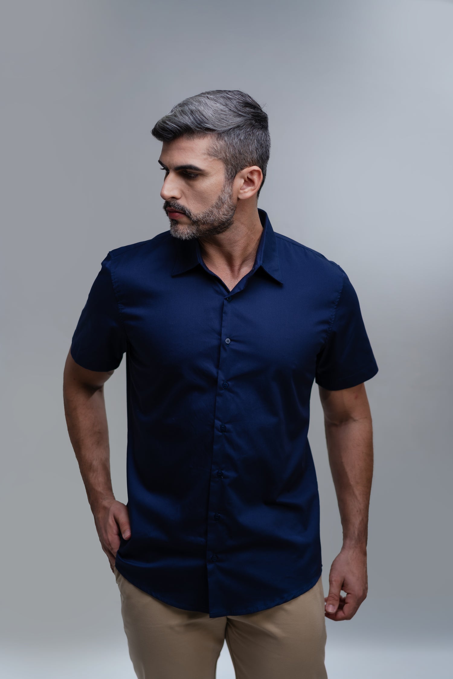 Camisa Social Slim MC