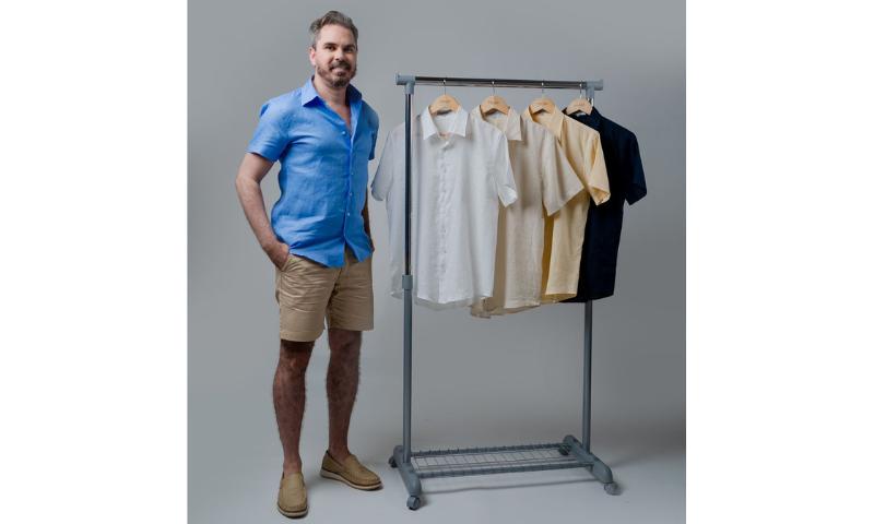 Camisa Linho Puro MC