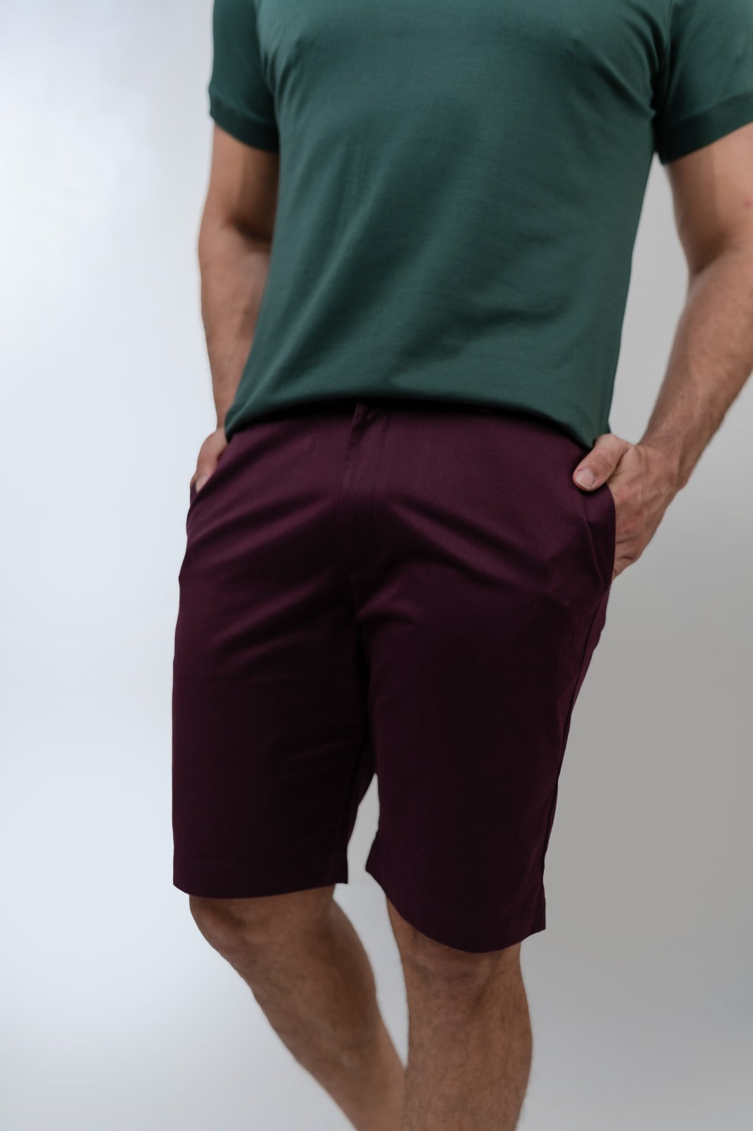 Bermuda Casual em Sarja